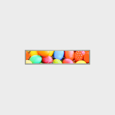 16.4 นิ้ว Bar Type LCD Display 1366*230 LVDS 700 นิต