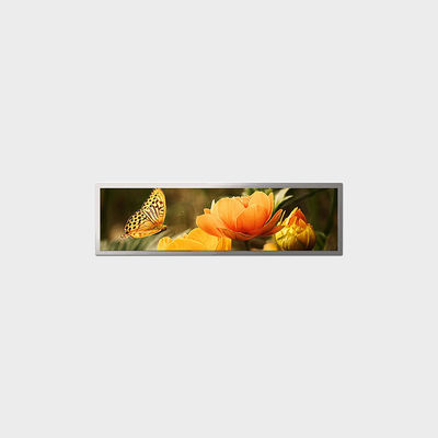 16.8 นิ้ว Bar Type LCD Display 1366*384 LVDS 700 นิต