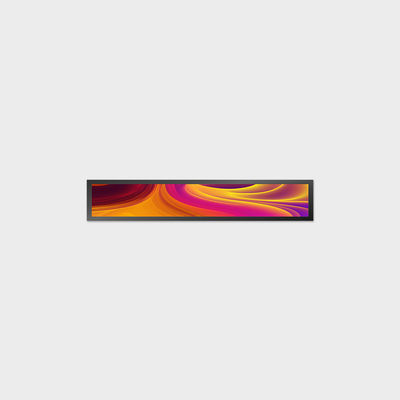 36.6 นิ้ว แบร์ LCD Display 1920*290 LVDS 1000 Nits Screen สําหรับกระดานโฆษณา