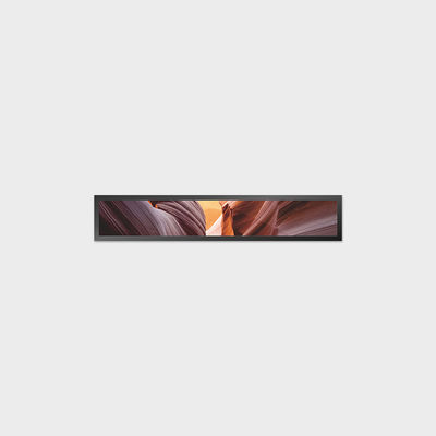 36.6 นิ้ว แบบบาร์ LCD Display 1920*290 LVDS 550nits สําหรับป้ายโฆษณา