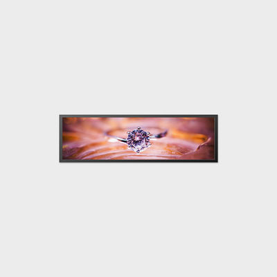 19.5 นิ้ว แบร์ LCD Display 1920 * 536 700nits LVDS LCD Screen การต่อต้านการสั่นสูง