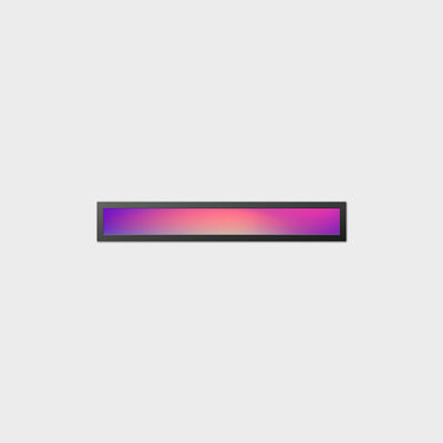 เครื่องโฆษณา LCD ขนาด 35 นิ้ว 3840*446 1000nits 0-50°C ปรากฏผล