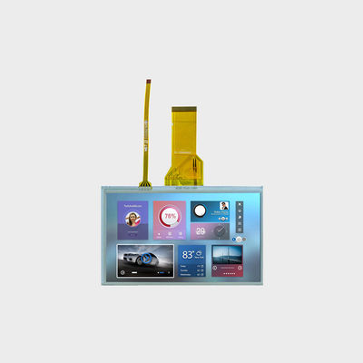 7.0 นิ้ว หน้าจอ LCD ขนาดกลางและเล็ก 800×480 RGB 250 Nits