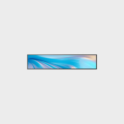43 นิ้ว แบบแท็กซี่ LCD Display 1920*360 LVDS 2000 Nits Display สําหรับแท็กซี่
