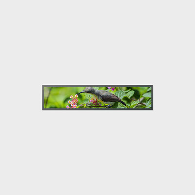 37.8 นิ้ว โฆษณา LCD Display Bar ประเภท 1920 * 387 LVDS 2000nits