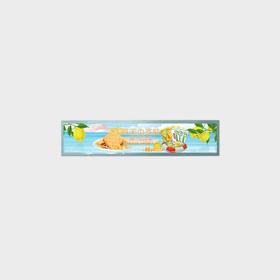 19.1 นิ้ว สตาร์ไทป์ บัส โปรแกรมโฆษณา 1920*340 LVDS 700nits