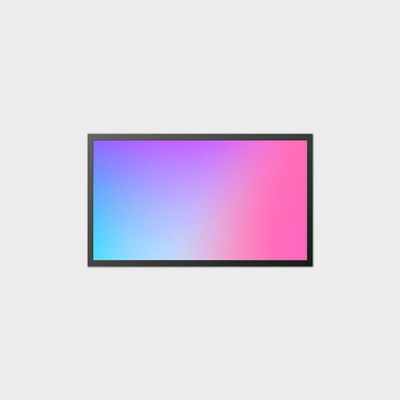 32 นิ้วในห้อง LCD โปรแกรมโฆษณา 1200nit ด้วยแผ่นสัมผัส