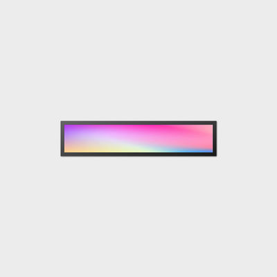 19เครื่องโฆษณา LCD ขนาด.2 นิ้ว 1900 * 360 LCD โฆษณาจอ 500nit