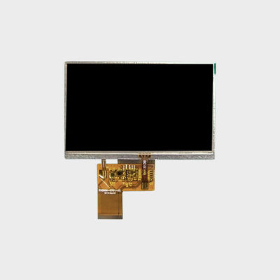 หน้าจอ LCD RGB ขนาดกลางและเล็ก 5.0 นิ้ว 800×480 600 นิท สําหรับอุปกรณ์มือถือ