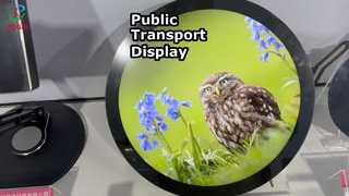 Rogin มาใหม่ 8.2 นิ้วรอบจอแสดงผล LCD ความละเอียด 1080*1080.